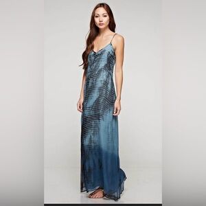 LOVESTITCH HAND DYED TIE DYE MAXI DRESS